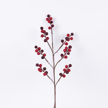 ESTHETI home Κλαδί με Κόκκινα και Μπορντό Berries 61cm 600-46134
